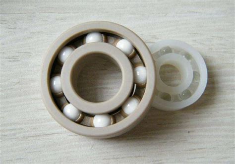 Pom Pa66 High Precision Plastic Plain Bearings With Glass Stainless Balls