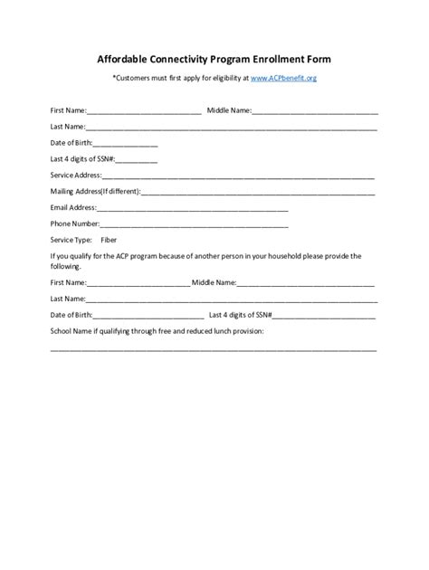 Acp Benefit Org Application Form Fill Out And Sign Printable Pdf