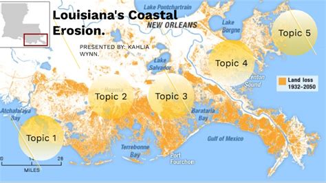 Louisianas Coastal Erosion By Kahlia Wynn