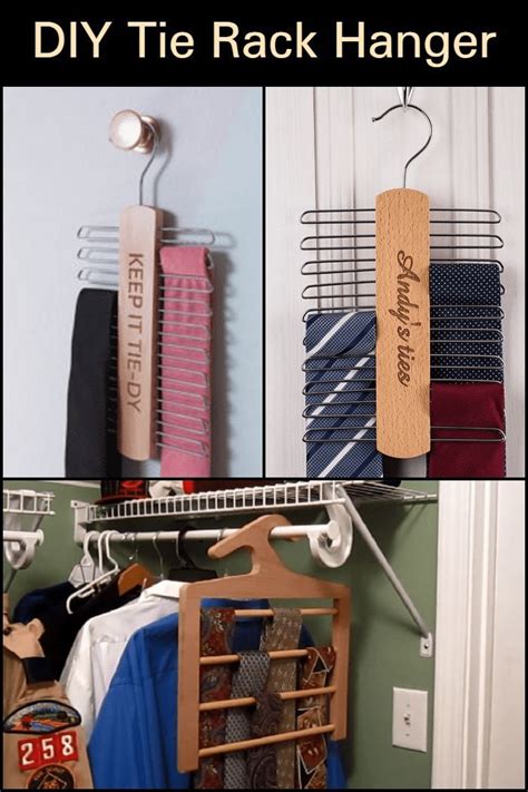 | tie rack tutorial by craftaholics anonymous. DIY Tie Rack Hanger (With images) | Tie rack, Hanger, Rack
