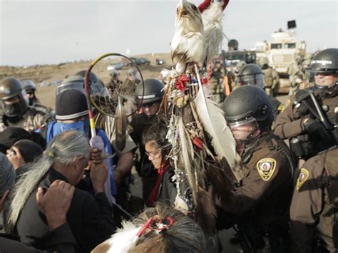 Authorities Crack Down On Nodapl Treaty Camp In North Dakota