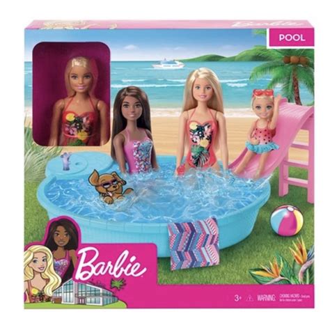 Barbie Glam Pool Playset Glampool Original Mattel Barbie Toys Glam