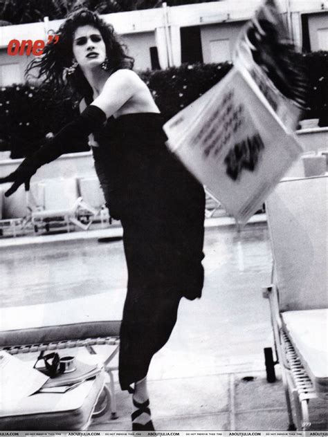 Julia roberts in pretty woman (1990) dir. Julia Roberts in Vogue - April 1990 | Fotografia, Helmut ...