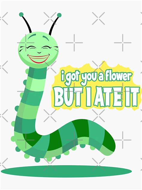 Caterpillar Meme For Caterpillar Lovers Sticker For Sale By