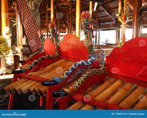 Balinese Musical Instrument Editorial Stock Image Image Of