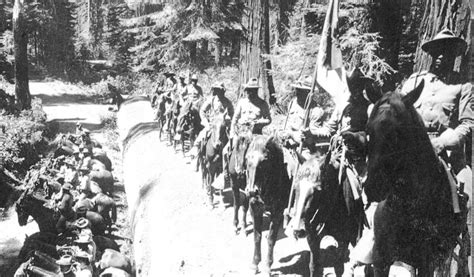 The Buffalo Soldiers Of Yosemite Discover Yosemite National Park