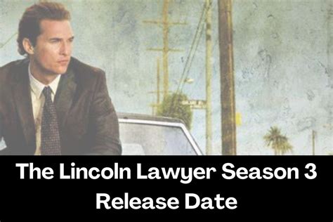 The Lincoln Lawyer Season 3 Release Date Episodes Plot Story And Cast