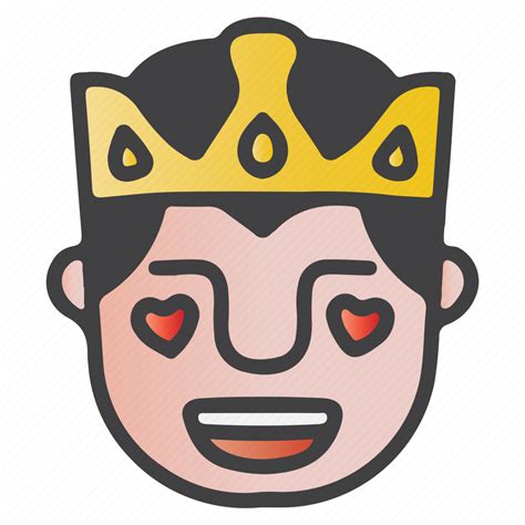 Avatar Emoji Emoticon King Love Icon Download On Iconfinder
