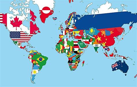 Find a list of the world's largest countries according to land mass. How Many Of These Flags Of The World Can You Identify ...