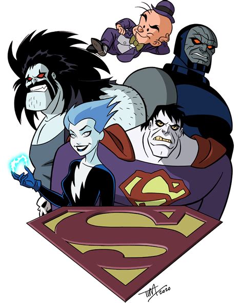 Superman The Animated Series Villains 2 By Timlevins On Deviantart