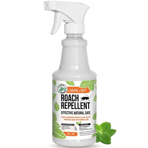 Mighty Mint 16oz Cockroach Repellent Natural Peppermint Oil Spray Peppermint Spray Peppermint