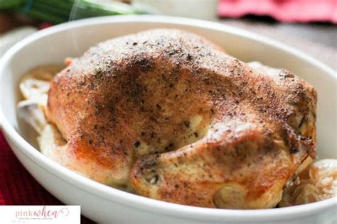 The cooking times in the table begin when the pressure cooker reaches high pressure. Easy Baked Chicken Recipe - PinkWhen