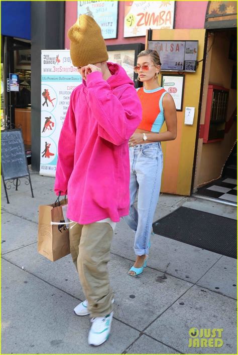 Full Sized Photo Of Justin Bieber Hailey Dance Class In La 07 Hailey Bieber Joins Justin At