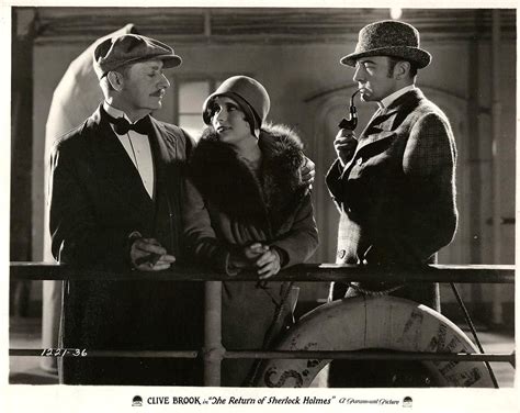 Return Of Sherlock Holmes The 1929 Vintage 8x10 Photo Ft H Reeves