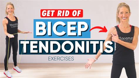 Relieve Bicep Tendonitis Pain With These Essential Exercises And