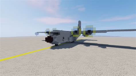 Lockheed C 130 Hercules Us Air Force 151 Rework Minecraft Project