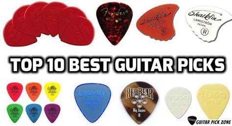 Best Guitar Picks The Top 10 Plectrums For 2020