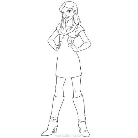 Mandy From Totally Spies Coloring Pages Xcolorings Com My XXX Hot Girl