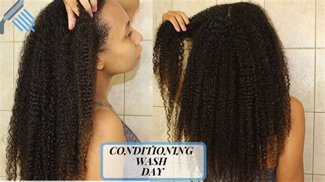 .stop washing your hair with shampoo and do so only with water or by use of a completely natural if you are signing up to the fashion of wash your hair without shampoo and want to see the results for. NATURAL HAIR |💦 WASH DAY ROUTINE FOR CONDITIONING ...