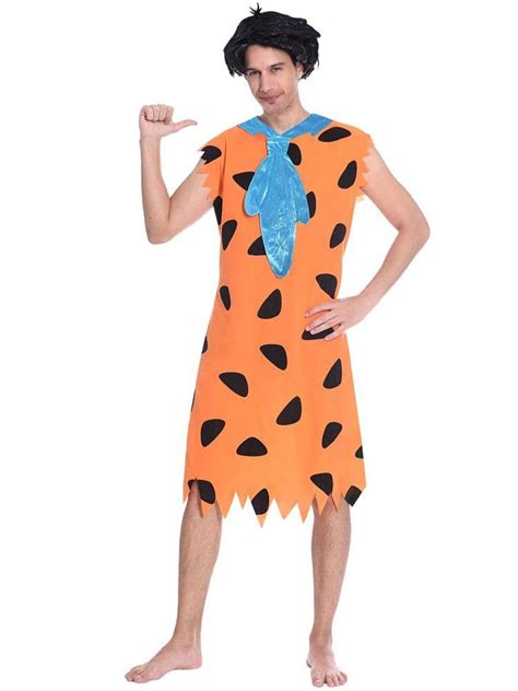 Fred Flintstone Costume Fanc1740 Plus Size Fancy Dress Costume Xl