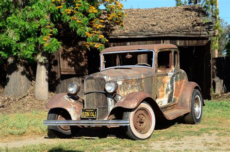 Patina Doesnt Begin To Describe The Finish On This Barn Find 1932 Ford