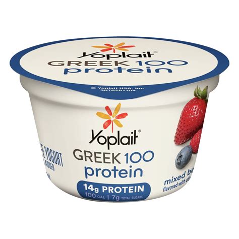 Yoplait Greek 100 Protein Mixed Berry Greek Yogurt Shop Yogurt At H E B
