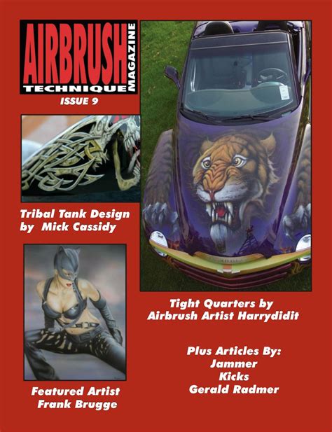 Airbrush Technique Magazine Issue 9 Magazine Get Your Digital Subscription