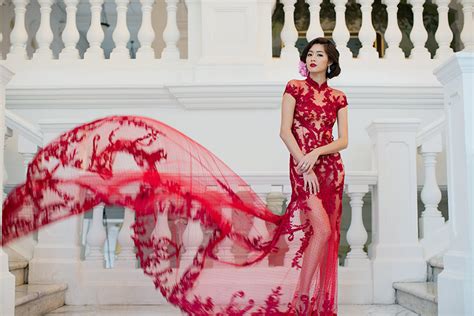 Why Chinese Brides Wear Red Dresses Wedded Wonderland