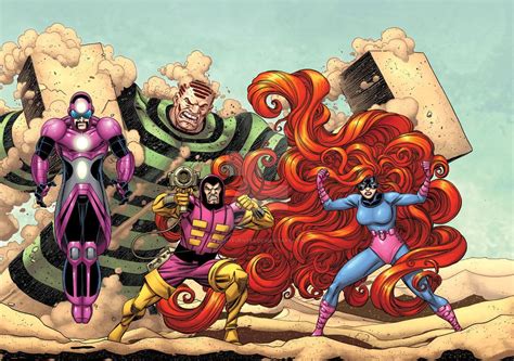 The Frightful Four By Bennyfuentes Marvel Superheroes Marvel Marvel