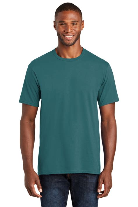 Port & Company Embroidered Men's Fan Favorite Tee | T-Shirts - Queensboro