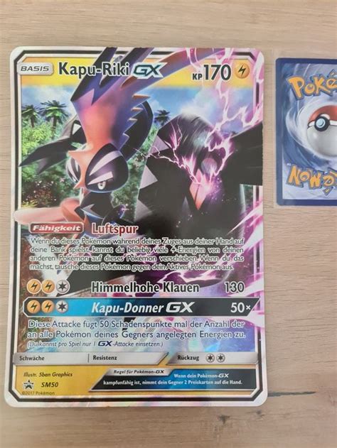 Xxl Pok Monkarte Kapu Riki Gx Sm Promo Kaufen Auf Ricardo