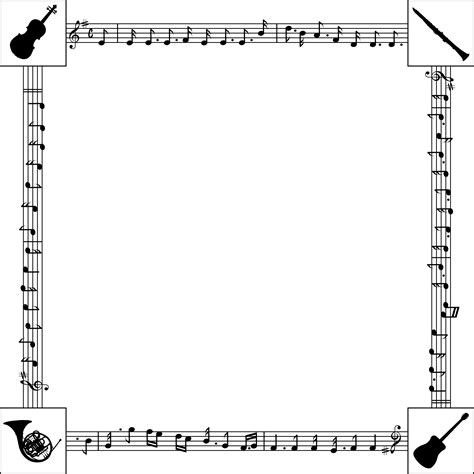 Music Frame Clipart 20 Free Cliparts Download Images On Clipground 2019