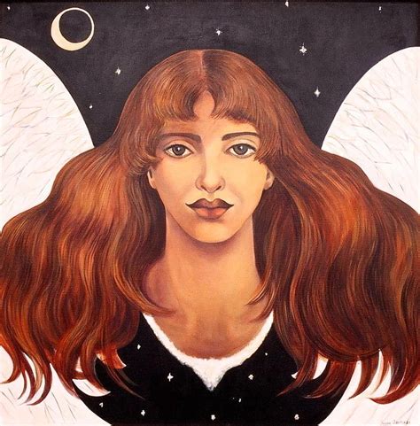 Angel Of The Night Painting By Susan Santiago Fine Art America