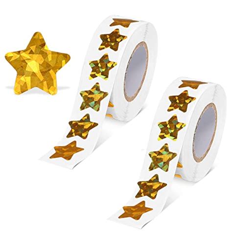 1000 Pcs Gold Star Stickersstar Stickersbulletin Board Bordersreward