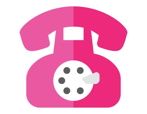 Pink Phone Icon Png