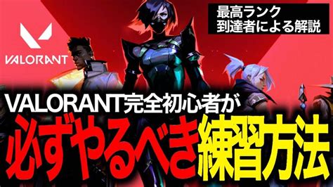 もしソロレディアントが0からvalorantを始めるとしたらどんな練習をしていくか？撃ち合い基礎編 【valorantヴァロラント