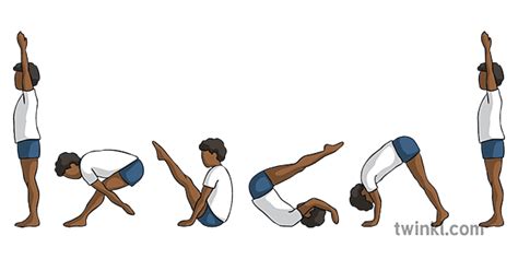 Pike Back Roll Y6 Gymnastics მოძრაობა Twinkl Move Pe Ks2 Illustration