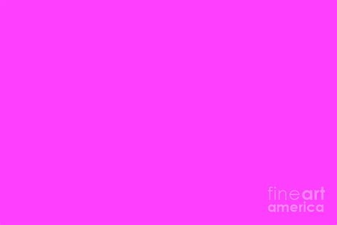 From The Crayon Box Hot Magenta Bright Neon Pink Purple Solid Color