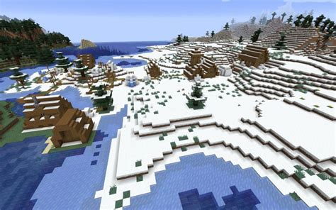 Minecraft Snowy Tundra Seeds Snowy Tundra Biome Seeds Minecraft Seed Hq