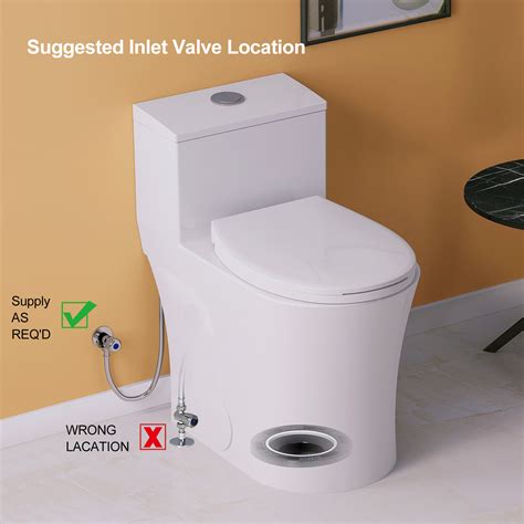 Horow Ada Elongated Map 1000g Dual Flush One Piece Toilets For