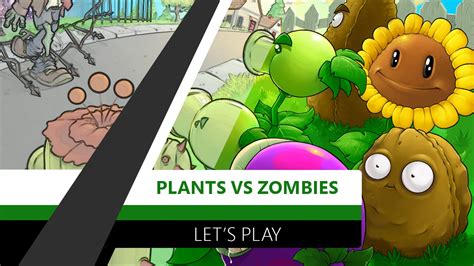 Plants Vs Zombies Let´s Play Xbox 360 Cz Youtube