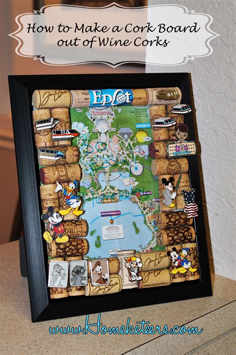 How To Make A Cork Board For Pinning Wdw Trading Pins Disney Pin