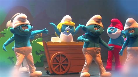 The Smurfs Live On Stage Official Trailer Doha 2019 Youtube