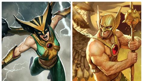 Marvel Team Vs Hawkman And Hawkgirl Battles Comic Vine