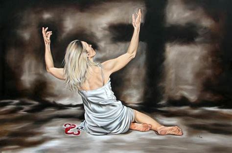 Ilse Kleyn Temptation Of Eve Prophetic Art Jesus Painting
