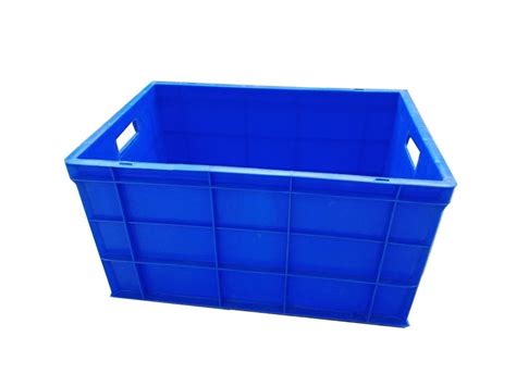Rectangular Blue Multipurpose Plastic Crate Model Namenumber Supreme