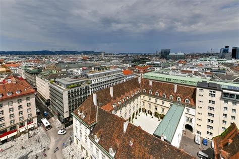 Vienna Austria Jul 14 2021 Cityscape With St Stephen Cathedral Or