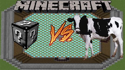Cow Minecraft 1122 Lucky Block Survival Modded Mini Game Youtube