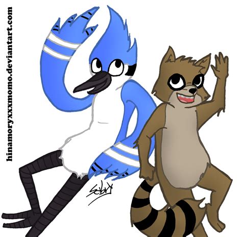 Rs Mordecai And Rigby By Momosdoodles On Deviantart