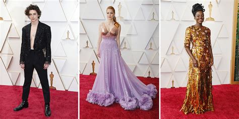 Oscars 2022 The 25 Best Red Carpet Looks Elle Canada